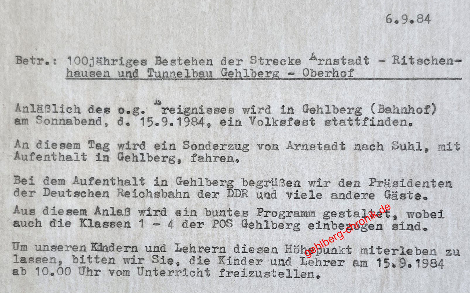 1984 017 Bahnhofsfest