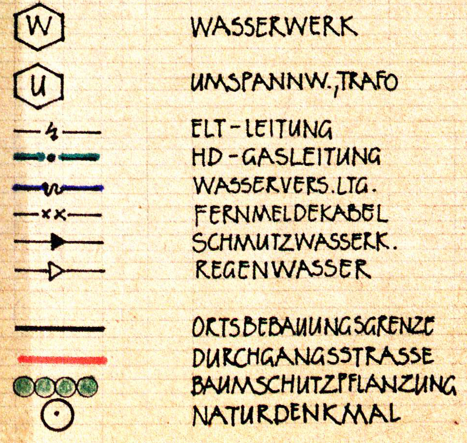 1978 013b Ortsgestaltungskonzept Gehlberg Legende 2
